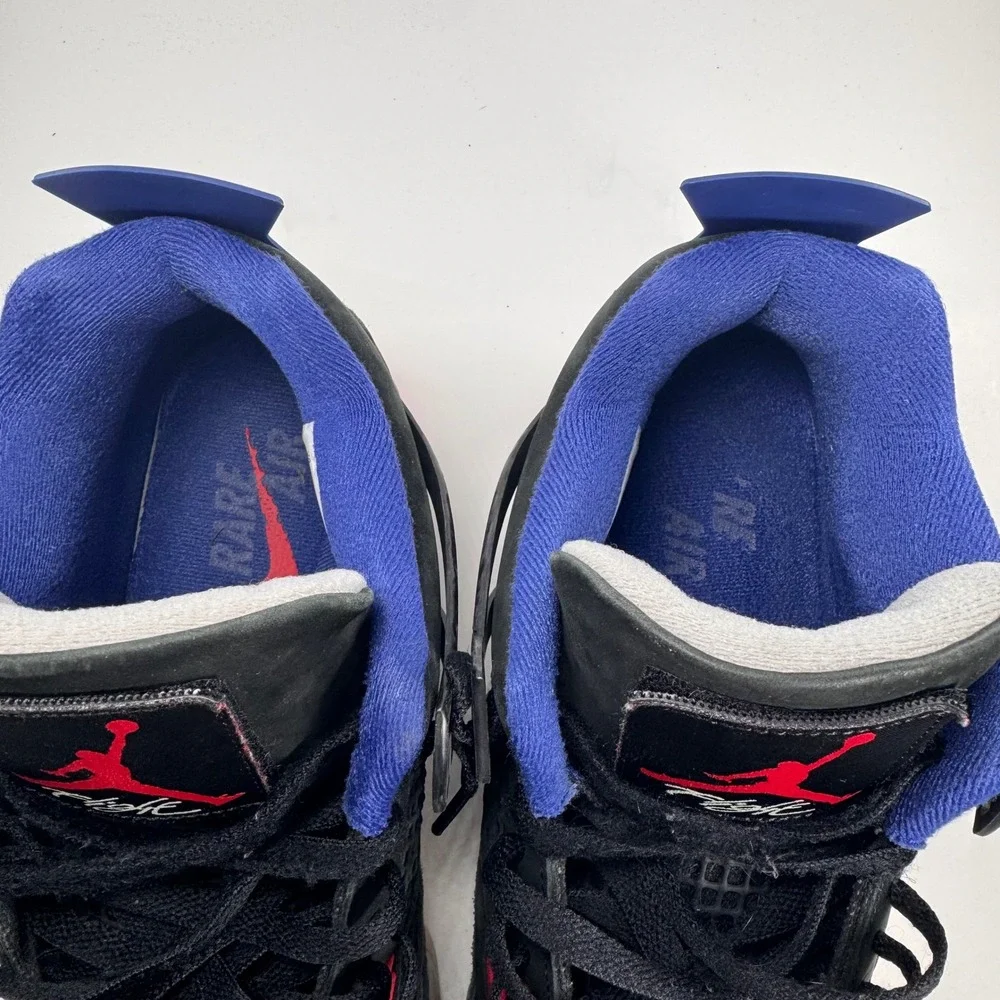 Air Jordan 4 Retro Rare Air Loyal Blue Black Red CQ9597-401 Mens Basketball Nike